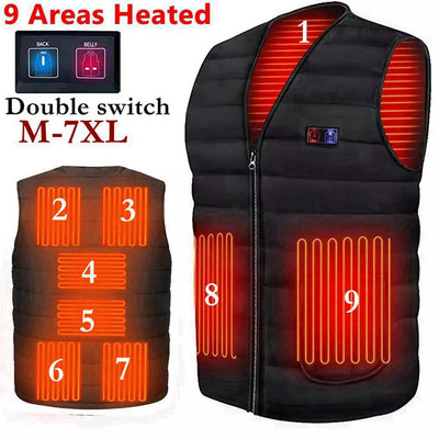 Men Autumn winter Smart heating
