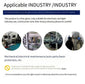 10 Pairs PU Coated Work Gloves