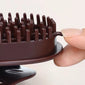 2 Brown Massage Brushes For Body Meridian
