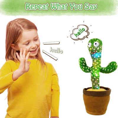 Dancing Cactus Toy Talk Plushie Stuffed Toys