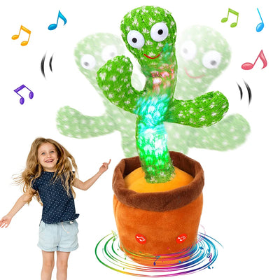 Dancing Cactus Toy Talk Plushie Stuffed Toys