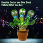 Dancing Cactus Toy Talk Plushie Stuffed Toys