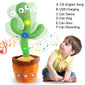 Dancing Cactus Toy Talk Plushie Stuffed Toys